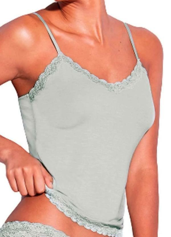 Hope - Camisete Feminina Hope L 2632 Vch-Verde-Chá