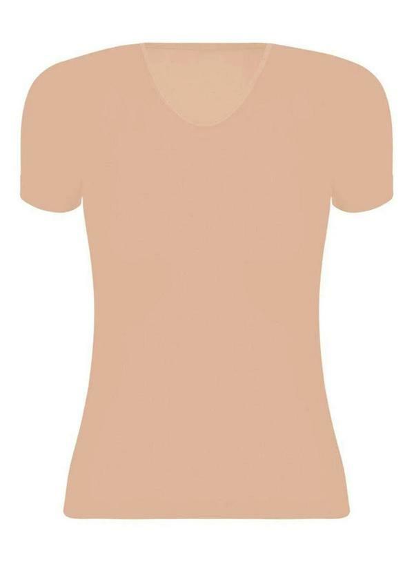 Lupo - Camisete Feminina Loba 805-001 6700-Natural-Peach