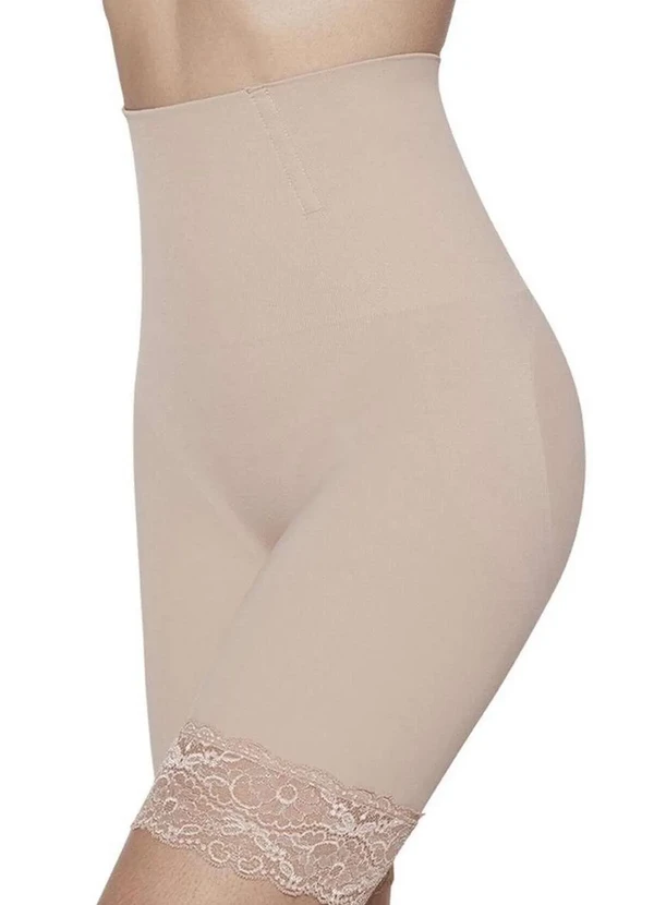 Lupo - Bermuda Feminina Modeladora Loba 47128-001 6140-Natural