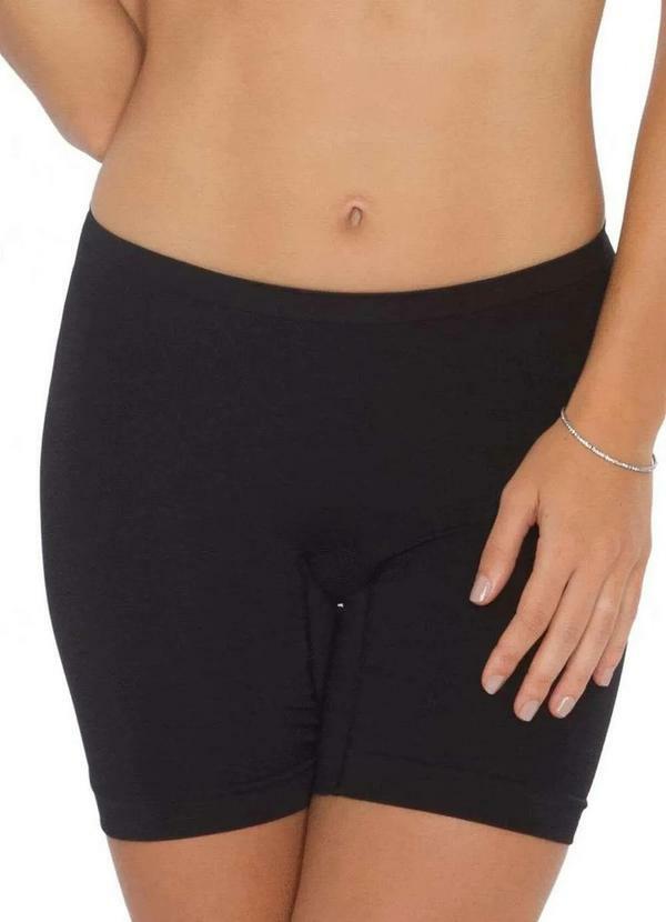 Plié - Bermuda Feminina Modeladora Plie 50056 35-Pto-Preto