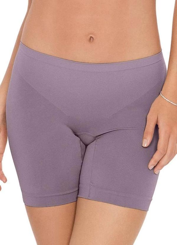 Plié - Bermuda Feminina Modeladora Plie 50056 52-Lilac
