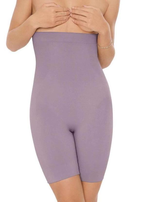 Plié - Bermuda Feminina Modeladora Plie 50069 52-Lilac