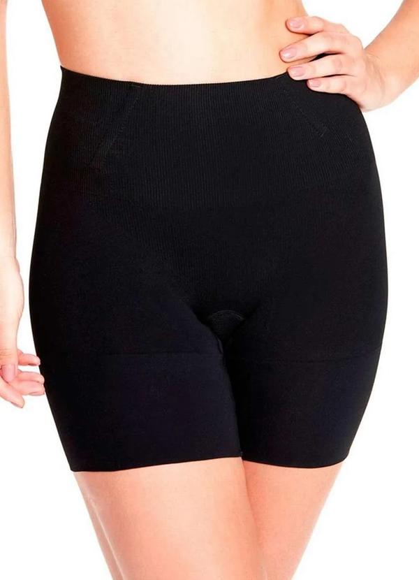 Plié - Bermuda Feminina Modeladora Plie 50410 35-Preto