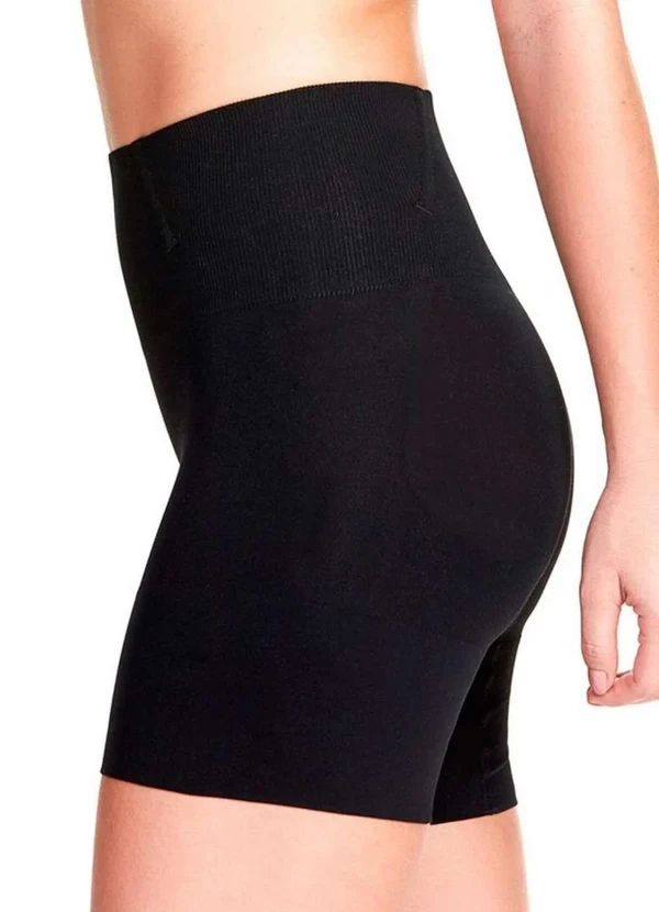 Plié - Bermuda Feminina Modeladora Plie 50410 35-Preto 3