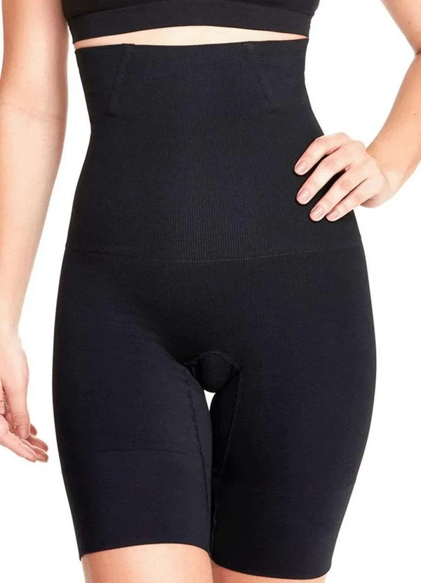 Plié - Bermuda Feminina Modeladora Plie 50414 35-Preto