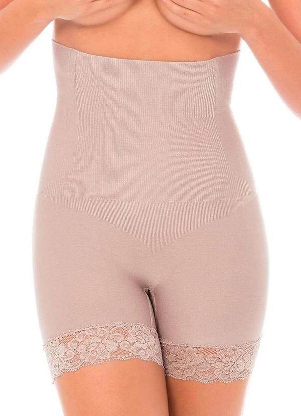 Plié - Bermuda Feminina Modeladora Plie 60082 011-Blush