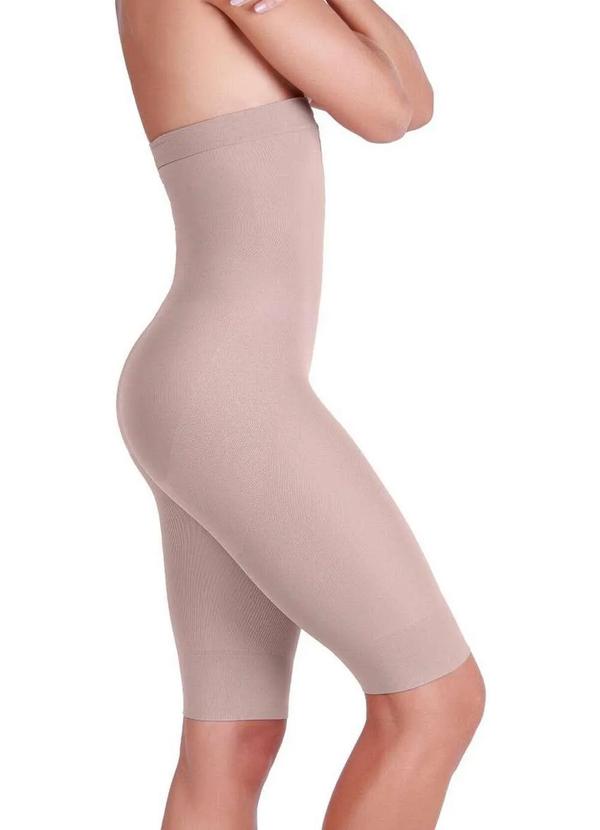 Lupo - Bermuda Feminina Modeladora Slim Loba 5696-001 6006-Nude