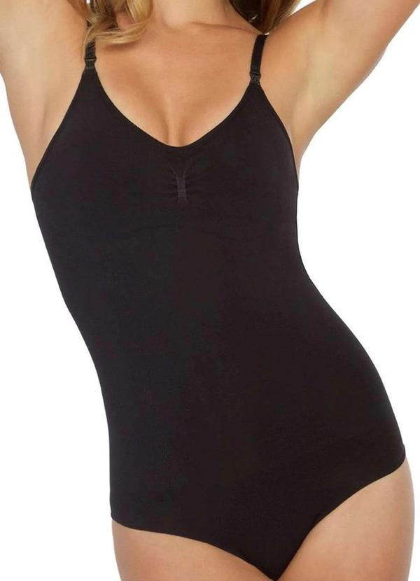 Plié - Body Feminino Modelador Plie 50403 35-Preto