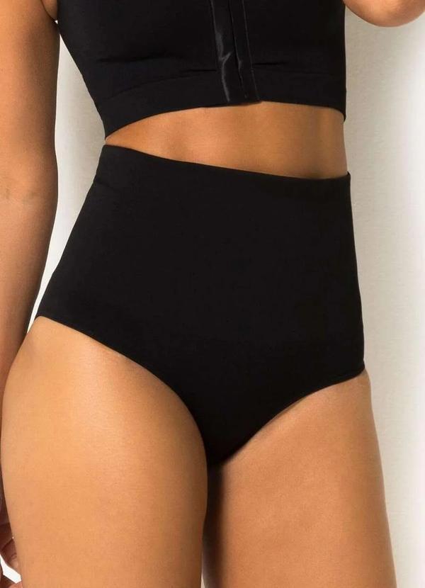 Trifil - Calcinha Modeladora Alta Trifil 0208 0008-Preto