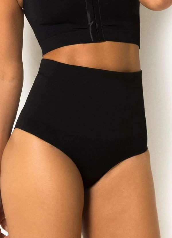 Trifil - Calcinha Modeladora Alta Trifil 0208 0008-Preto 1
