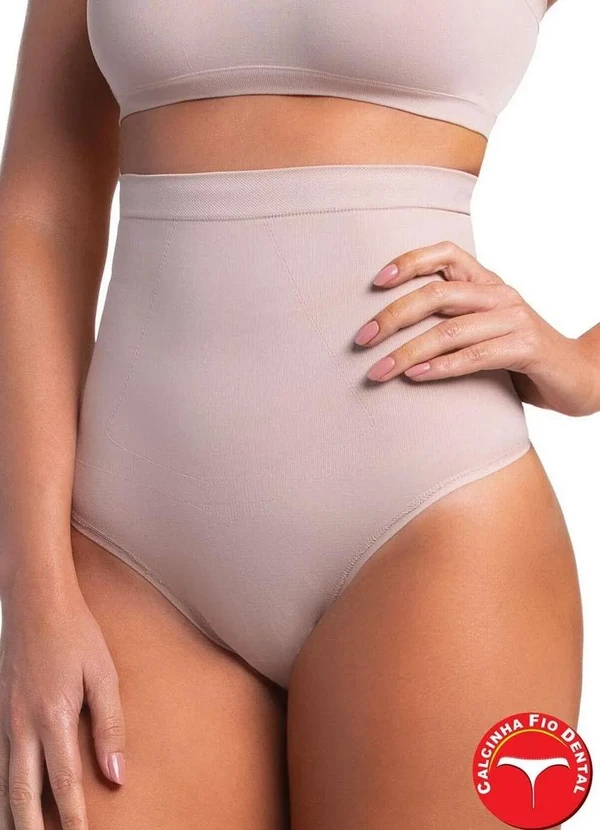 Trifil - Calcinha Modeladora Trifil 5559 0se8-Macadamia 2