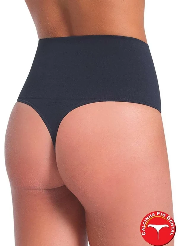 Lupo - Calcinha Redutora Fio Dental Lupo 41010-001 999-Preto