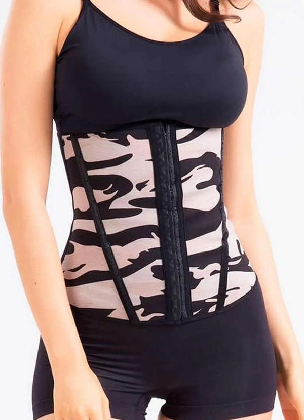 Esbelt - Cinta Feminina Redutora Esbelt 001.062 284-Camuflado