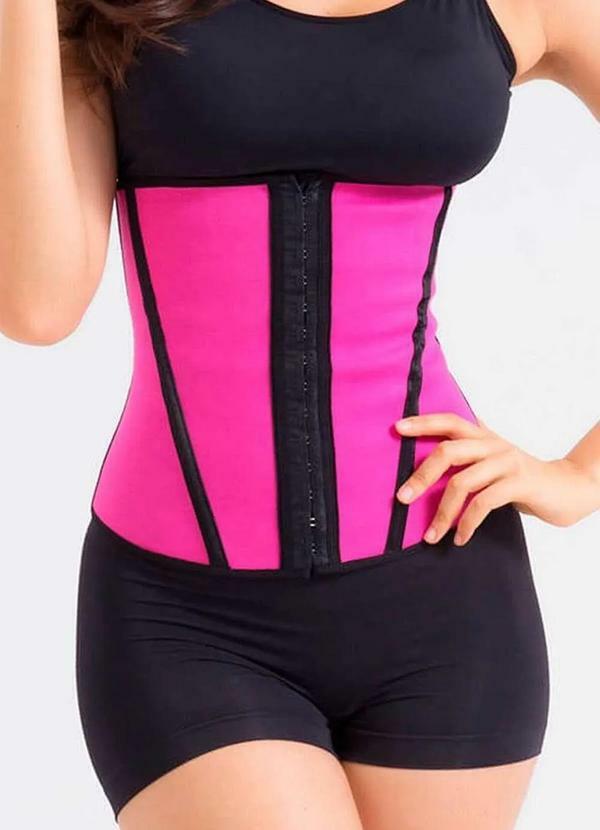 Esbelt - Cinta Feminina Redutora Esbelt 001.062 Ro-Rosa