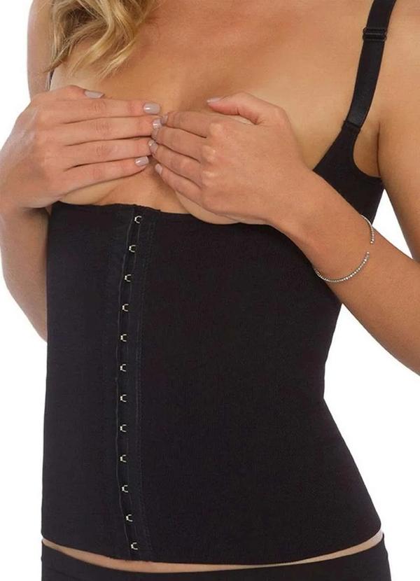 Plié - Colete Feminino Redutor Plie 50322 35-Preto