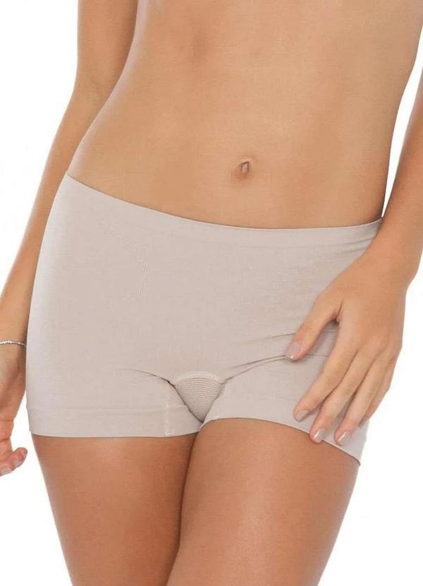 Plié - Shorts Feminino Modelador Plie 50081 74-Bas-Base
