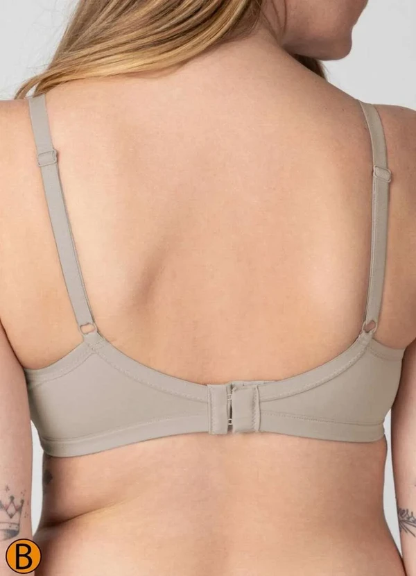 Liz - Sutiã com Aro e sem Bojo Liz 51247 Taça B 260-Sepia 2