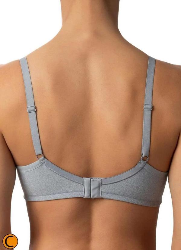 Liz - Sutiã com Aro e sem Bojo Liz 51247 Taça C 212-Washed-Prata 3
