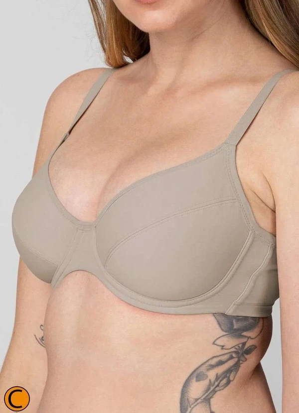 Liz - Sutiã com Aro e sem Bojo Liz 51247 Taça C 260-Sepia 3