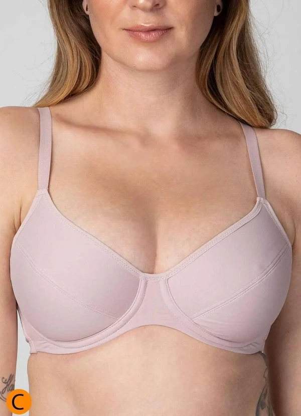Liz - Sutiã com Aro e sem Bojo Liz 51247 Taça C 365-Blush
