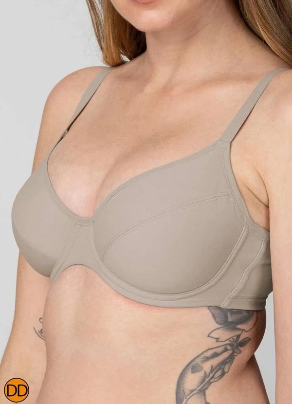 Liz - Sutiã com Aro e sem Bojo Liz 51247 Taça Dd 260-Sepia 3