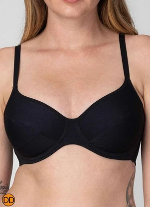 Sutiã com Aro e sem Bojo Liz 51247 Taça Dd - LIZ