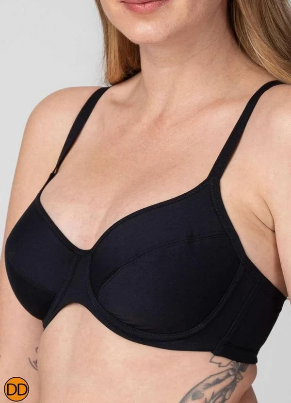 Liz - Sutiã com Aro e sem Bojo Liz 51247 Taça Dd 71-Preto 3