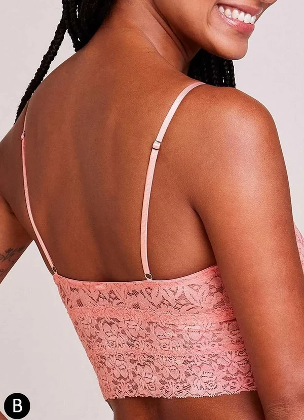 Hope - Cropped sem Aro com Bojo Hope L12873 Rlg-Rosa 2