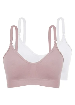 Lupo - Kit com 2 Sutiã sem Aro e sem Bojo Loba 41028-001 Taça B - LUPO