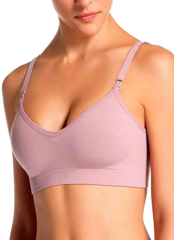 Lupo - Kit com 2 Sutiã sem Aro e sem Bojo Loba 41028-001 Taça B Nude 2