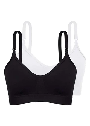 Lupo - Kit com 2 Sutiã sem Aro e sem Bojo Loba 41028-001 Taça B - LUPO