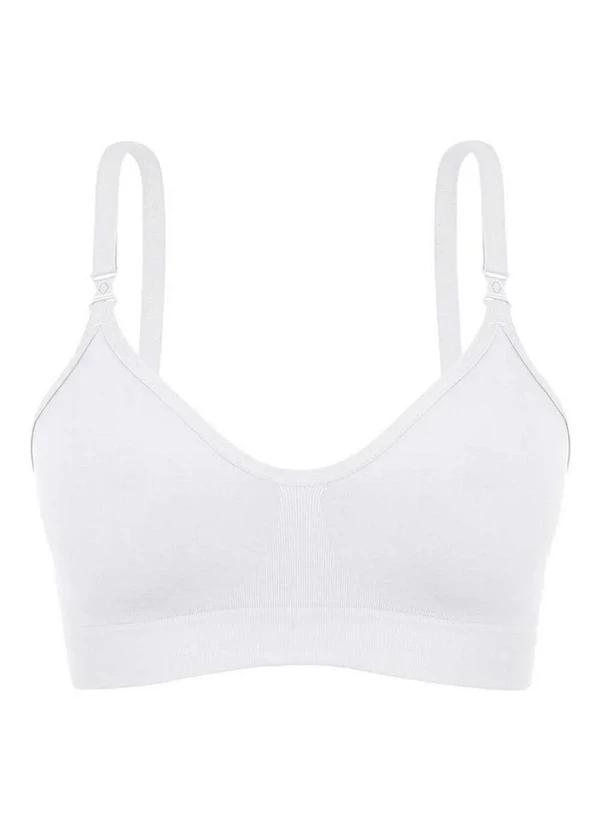 Lupo - Kit com 2 Sutiã sem Aro e sem Bojo Loba 41028-001 Taça B Preto-Branco 3