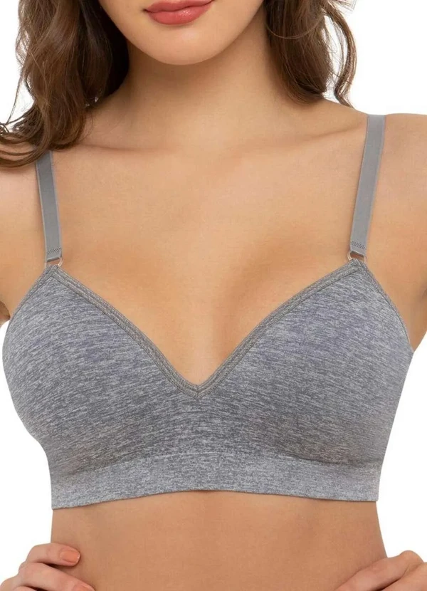 Trifil - Kit com 2 Sutiãs sem Aro com Bojo Trifil 4935 Taça B Mescla 2