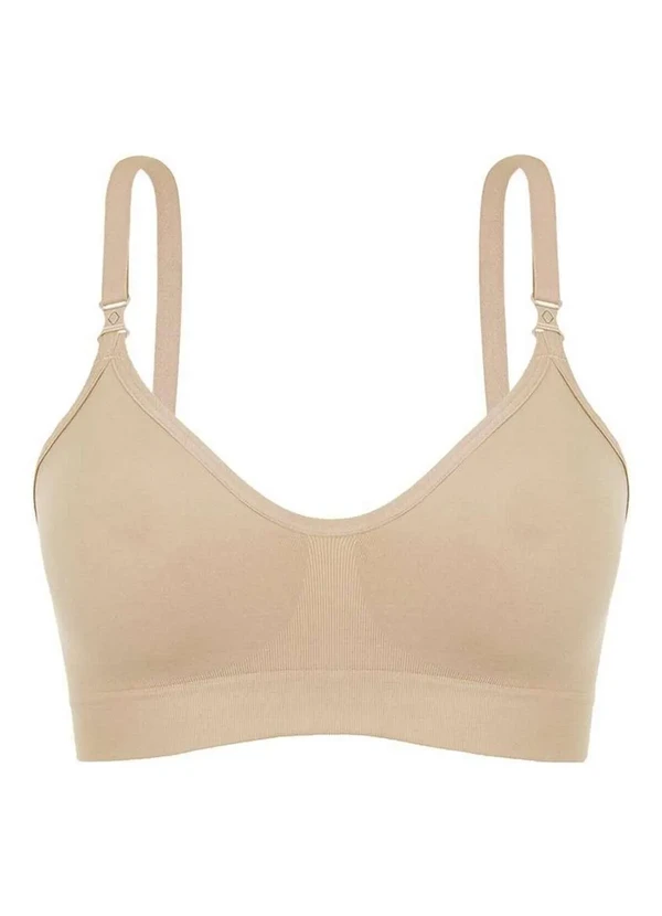 Lupo - Kit com 3 Sutiã sem Aro e sem Bojo Loba 41028-001 Taça B Natural 2