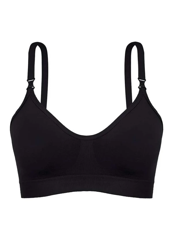 Lupo - Kit com 3 Sutiã sem Aro e sem Bojo Loba 41028-001 Taça B Nude-Preto-Branco 4