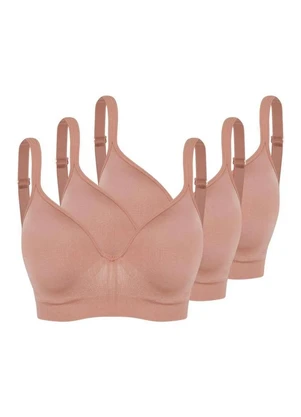 Kit com 3 Sutiãs com Aro e Bojo Trifil 0975 Taça C - TRIFIL