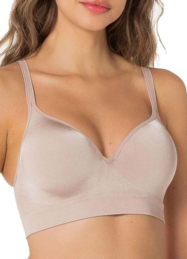 Trifil - Kit com 3 Sutiãs com Aro e Bojo Trifil 0975 Taça C Preto-Macadâmia 4