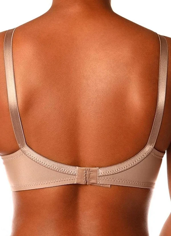 Demillus - Kit com 3 Sutiãs Sustentação Colonial Demillus 61383/78383 Taça B Bege-Rosado 3