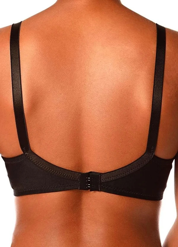 Demillus - Kit com 3 Sutiãs Sustentação Colonial Demillus 61383/78383 Taça B Preto 3