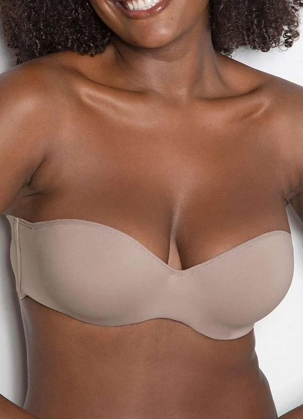 Darling - Sutiã Bustiê com Aro e Bojo Darling 390.12 Noz-Nozes