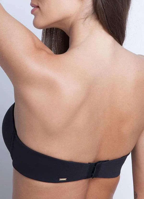 Darling - Sutiã Bustiê com Aro e Bojo Darling 390.33 Pre-Preto 2