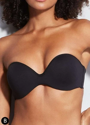 Sutiã Bustiê com Aro e Bojo Hope 2081 Taça B - HOPE