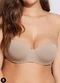Hope - Sutiã Bustiê com Aro e Bojo Hope 2083 Taça B Cm-Camurca - variação: Cm-Camurca
