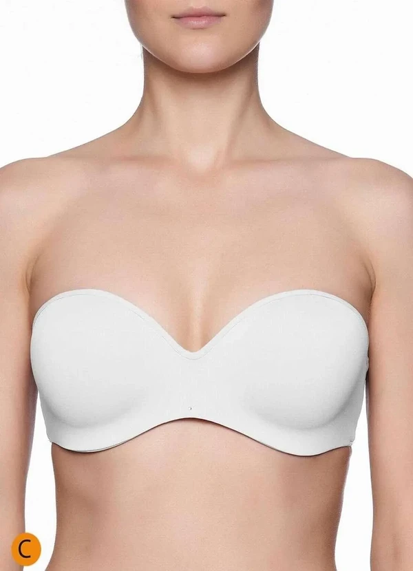 Liz - Sutiã Bustiê com Aro e Bojo Liz 51803 Taça C 71-Preto 2