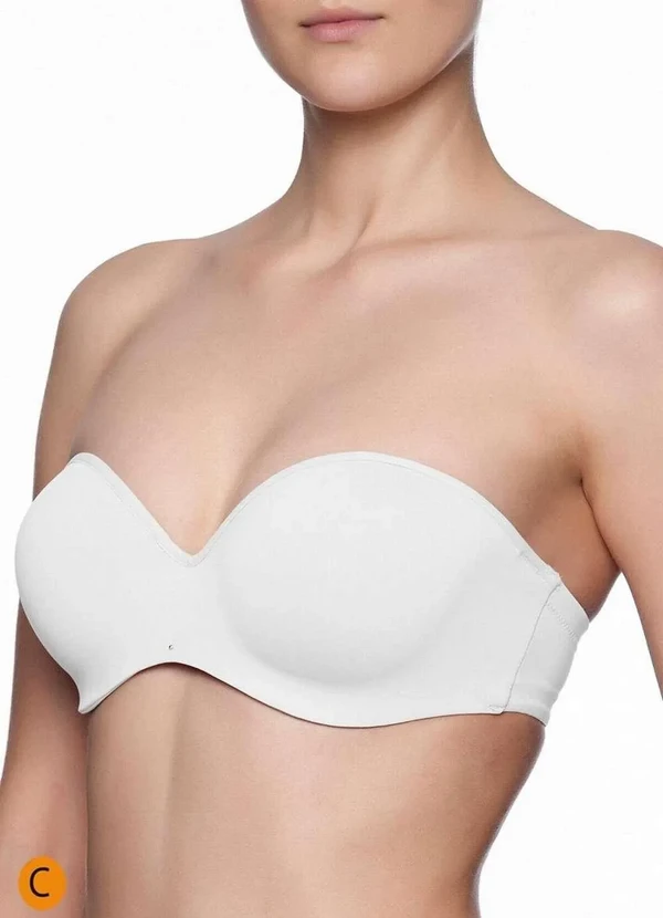 Liz - Sutiã Bustiê com Aro e Bojo Liz 51803 Taça C 71-Preto 3