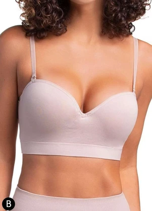 Sutiã Bustiê com Aro e Bojo Trifil 0976 Taça B - TRIFIL