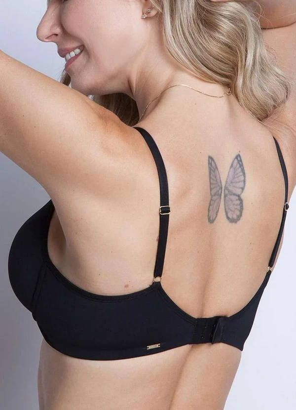 Darling - Sutiã com Aro e Bojo Darling 390.19 Pre-Preto 2