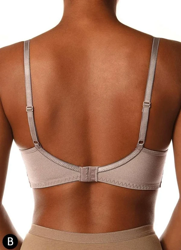 Demillus - Sutiã com Aro e Bojo Impression Demillus 67577 Taça B 11-Lilas-Mistico 2