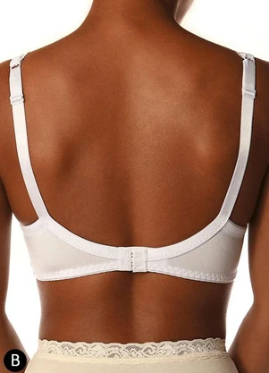 Sutiã com Aro e Bojo Iridien (Branco) Demillus 65204/65104 Taça B - DEMILLUS