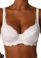Demillus - Sutiã com Aro e Bojo Iridien Demillus 65204/65104 Taça B 15-Marinho - variação: 20-Branco